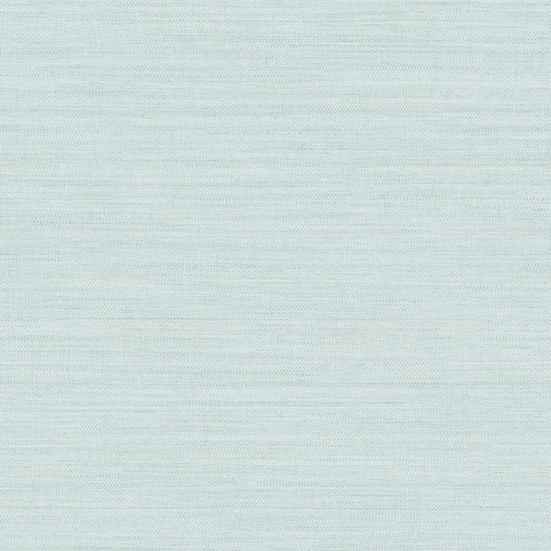 Tempaper & Co.® Faux Horizontal Grasscloth Removable Peel and Stick Wallpaper, Textured Seaglass, 28 sq. ft.: Vinyl, Prepasted
