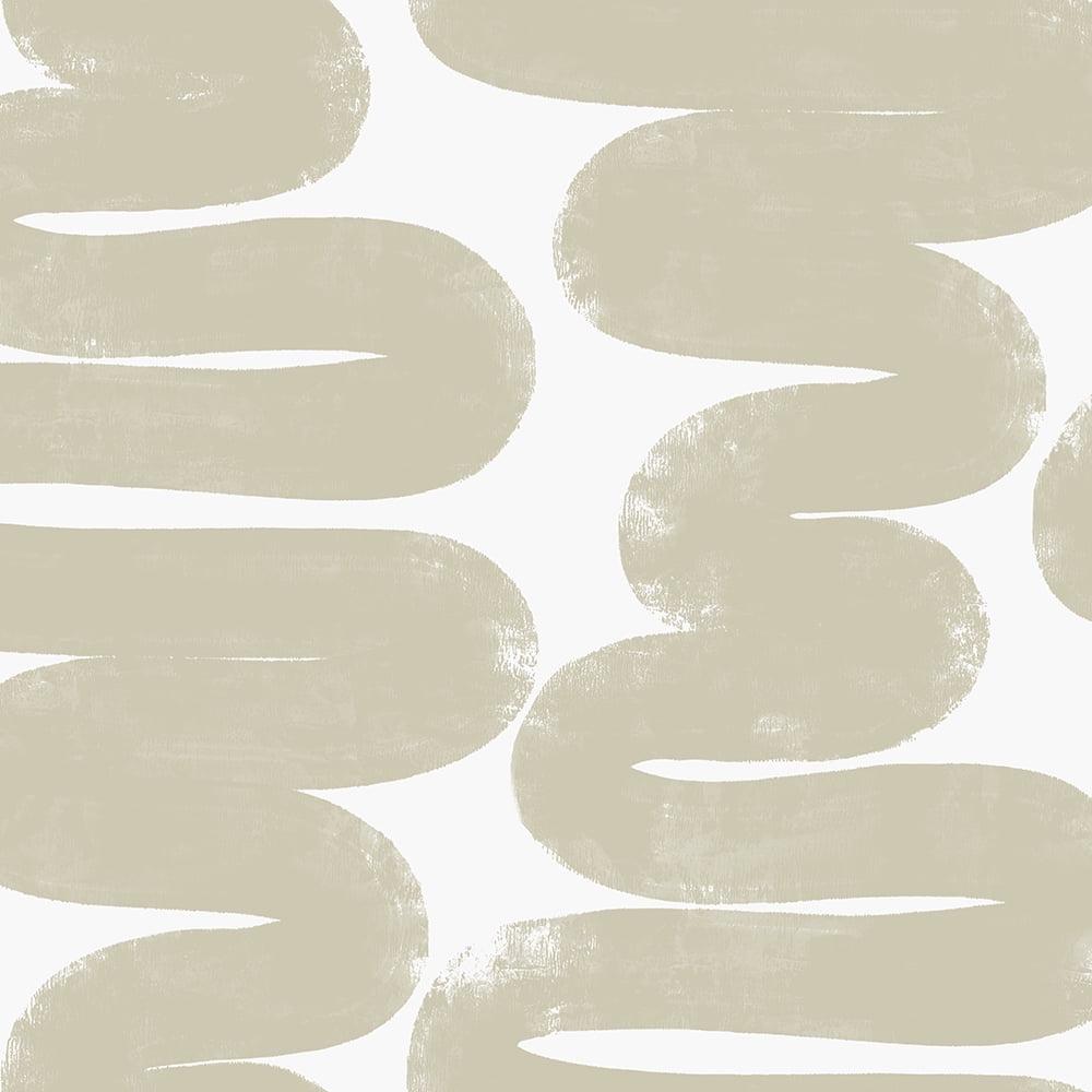 Wiggle Room Peel and Stick Wallpaper By Bobby Berk
