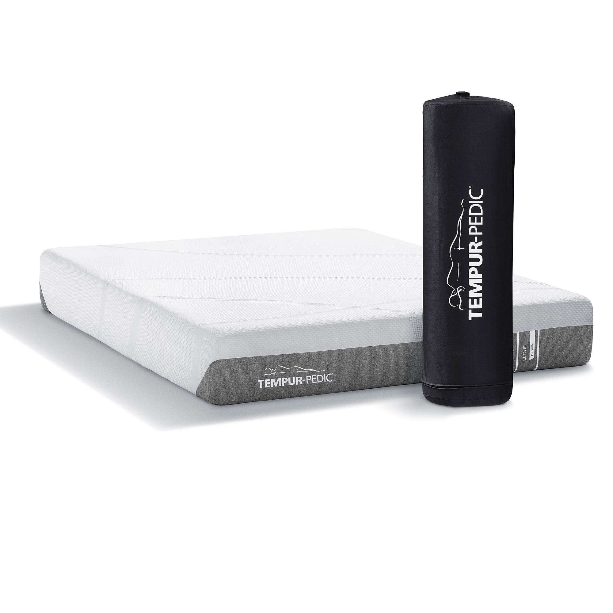 Tempur-Pedic Cloud Medium Hybrid Memory Foam Bed in a Box, California King Size