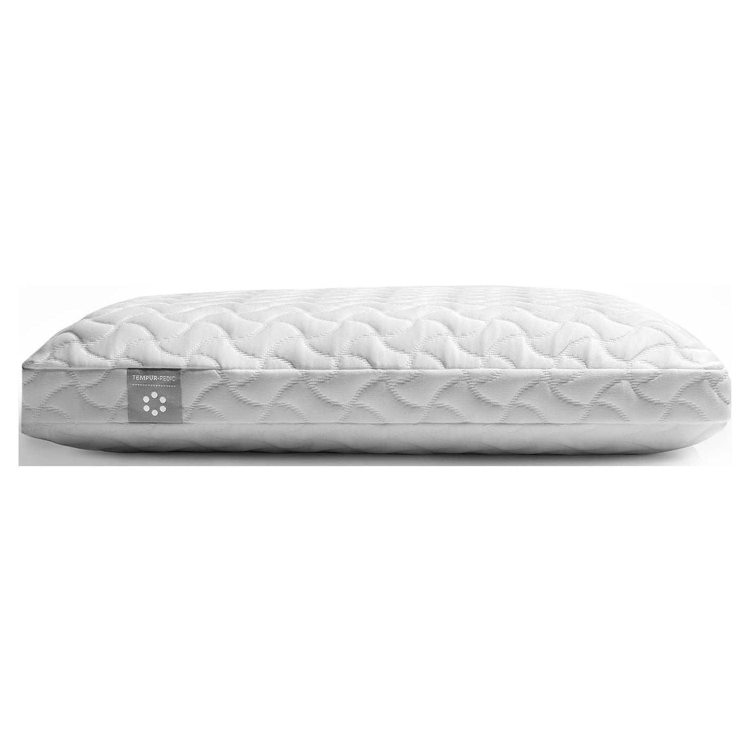 Standard White Memory Foam Cloud Pillow with Washable Cover