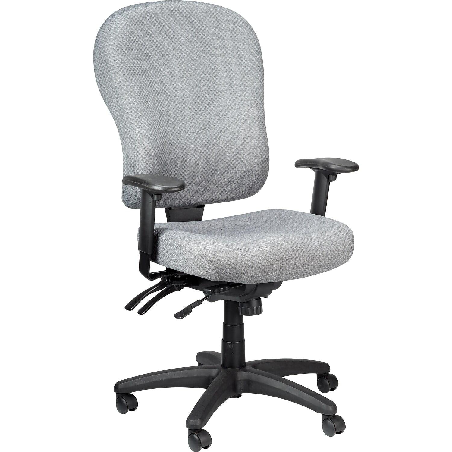 Tempur-Pedic TP4000 Ergonomic Fabric Mid-Back Task Chair Grey TP4000-GREY