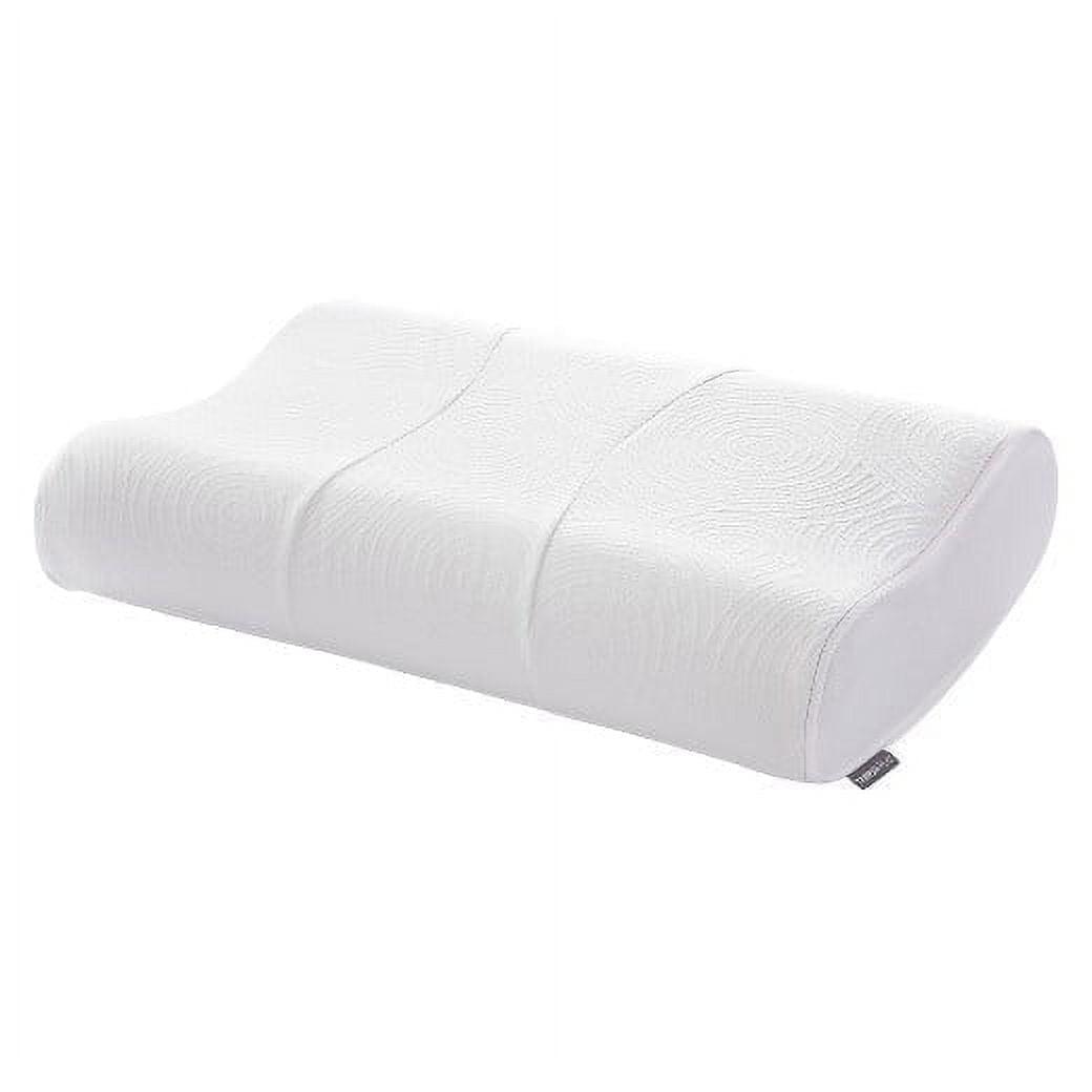 Tempur-Pedic Protector de Almohada con Zíper de Poliéster Tempur-Contour - Tamaño Queen, Adulto