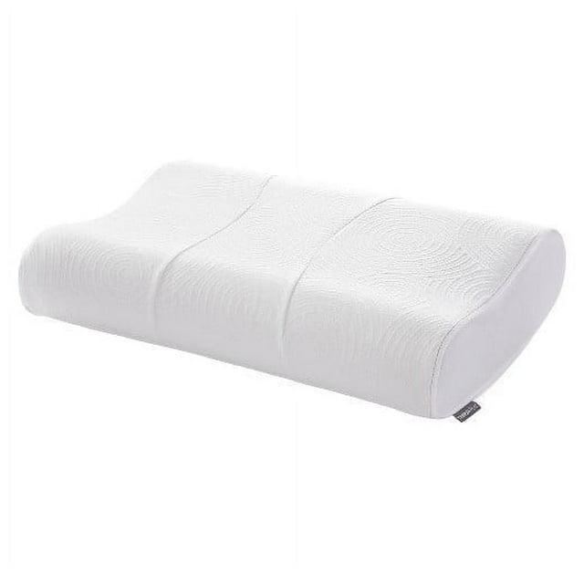 Tempur-Pedic Protector de Almohada con Zíper de Poliéster Tempur-Contour - Tamaño Queen, Adulto