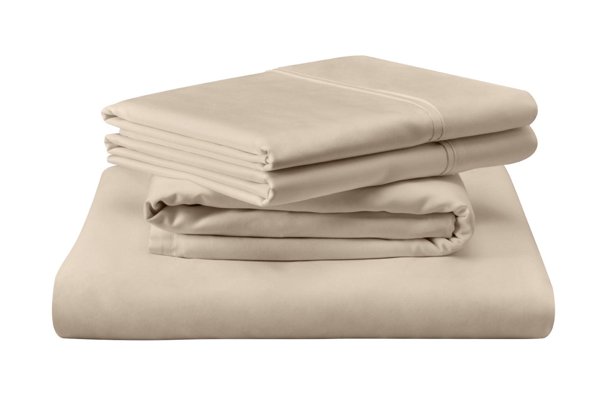 Twin Sandstone Egyptian Cotton Sheet Set