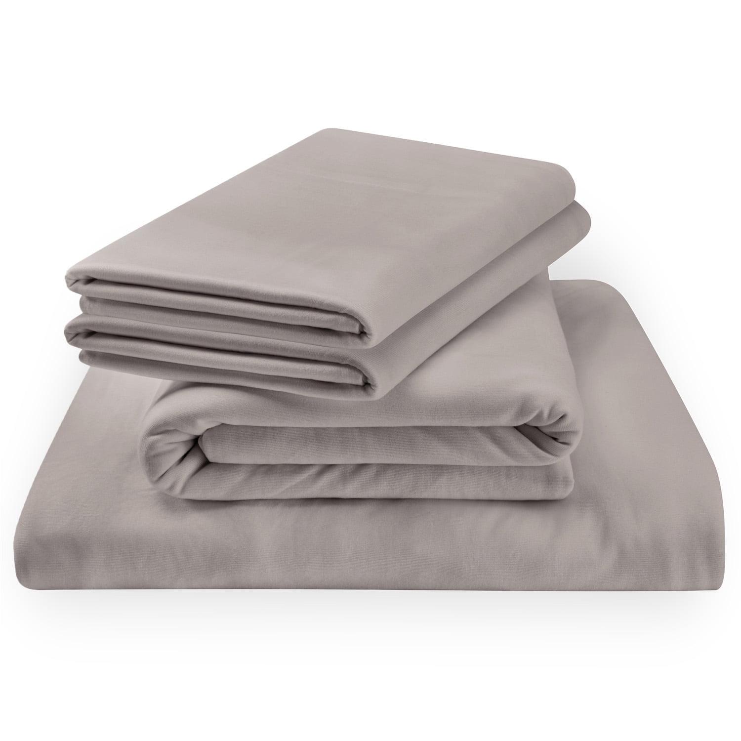 Tempur-Pedic Tempur-Rayon from Bamboo Sheet Set, Cool Gray, Twin, Adult