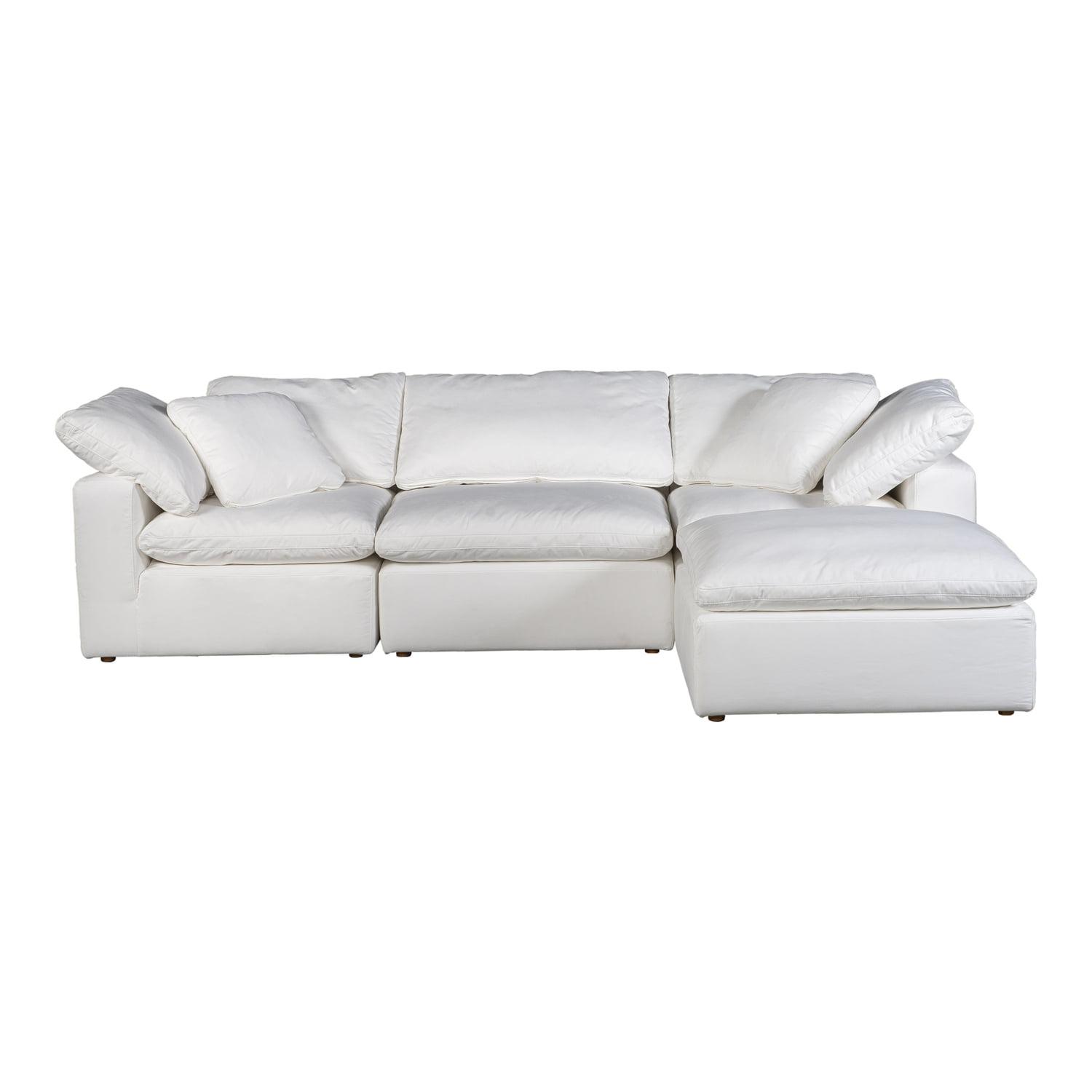 Jacques Large Sectional Sofa - Cream