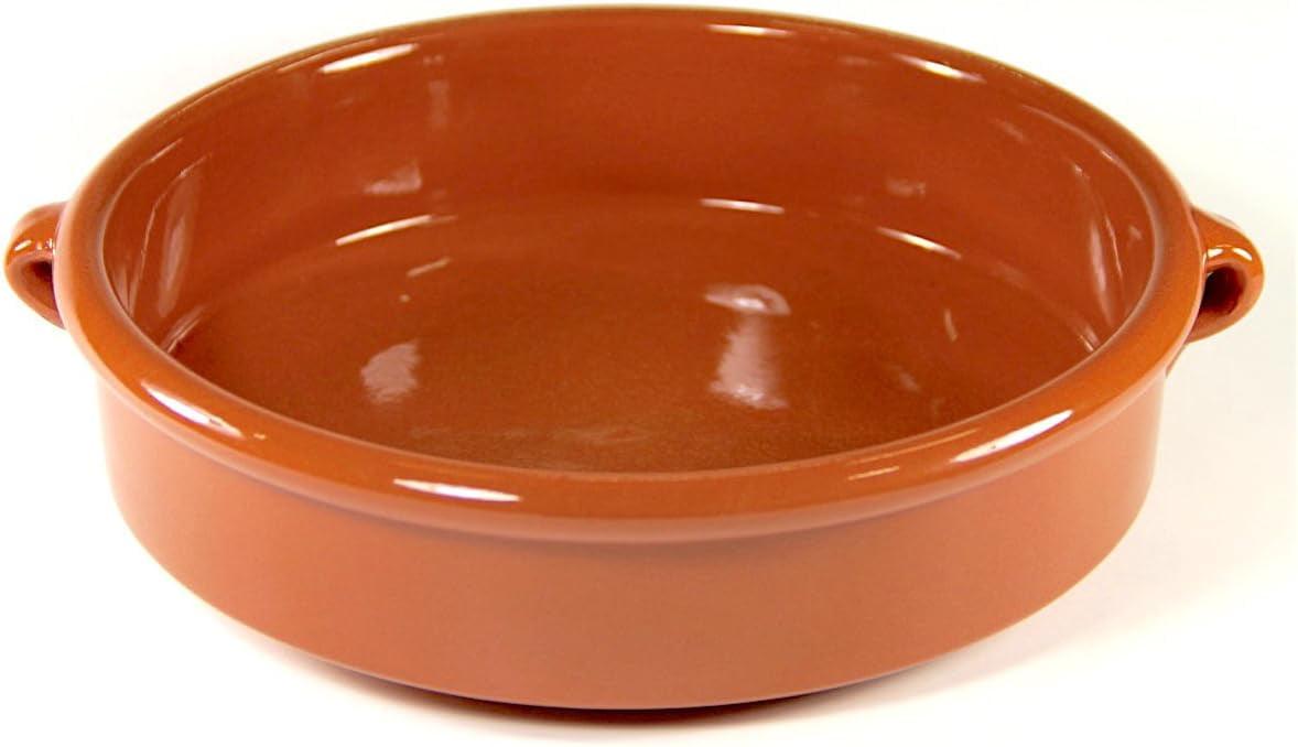 Terra Cotta Cazuela Dish, Round - 9.5 inch / 6 cup capacity