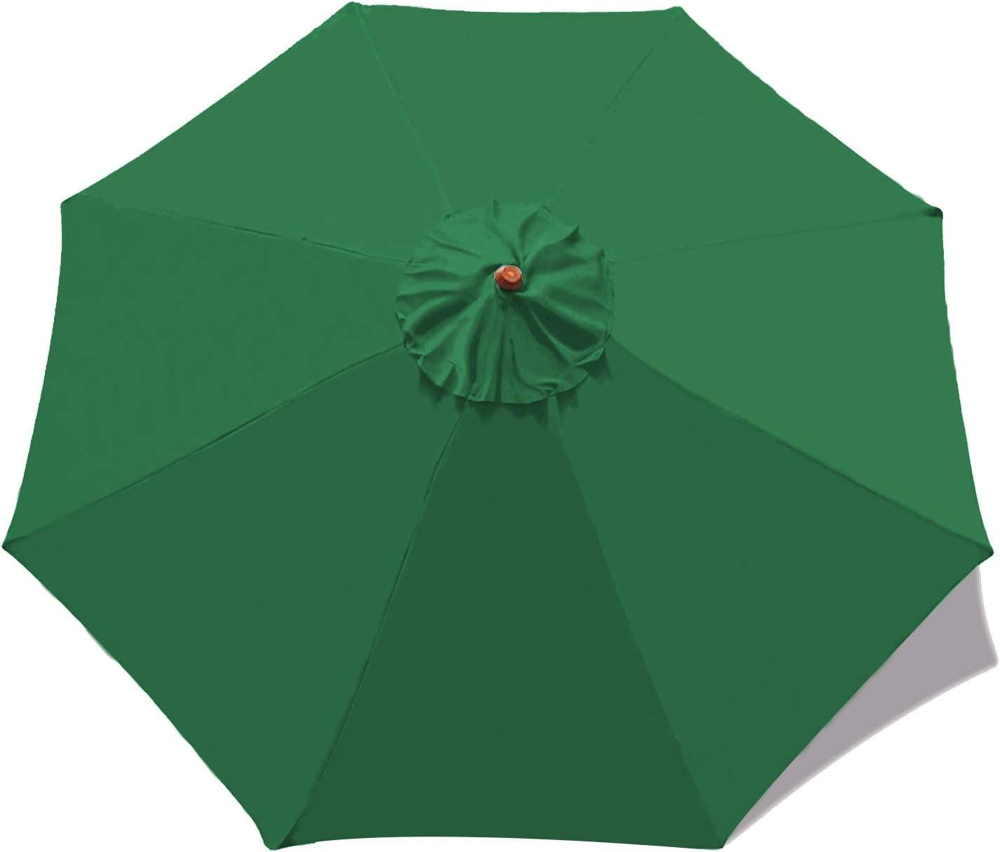 Arlmont & Co. 10ft Patio Umbrella Canopy Top Cover Replacement Fits 8 Ribs (canopy Only)