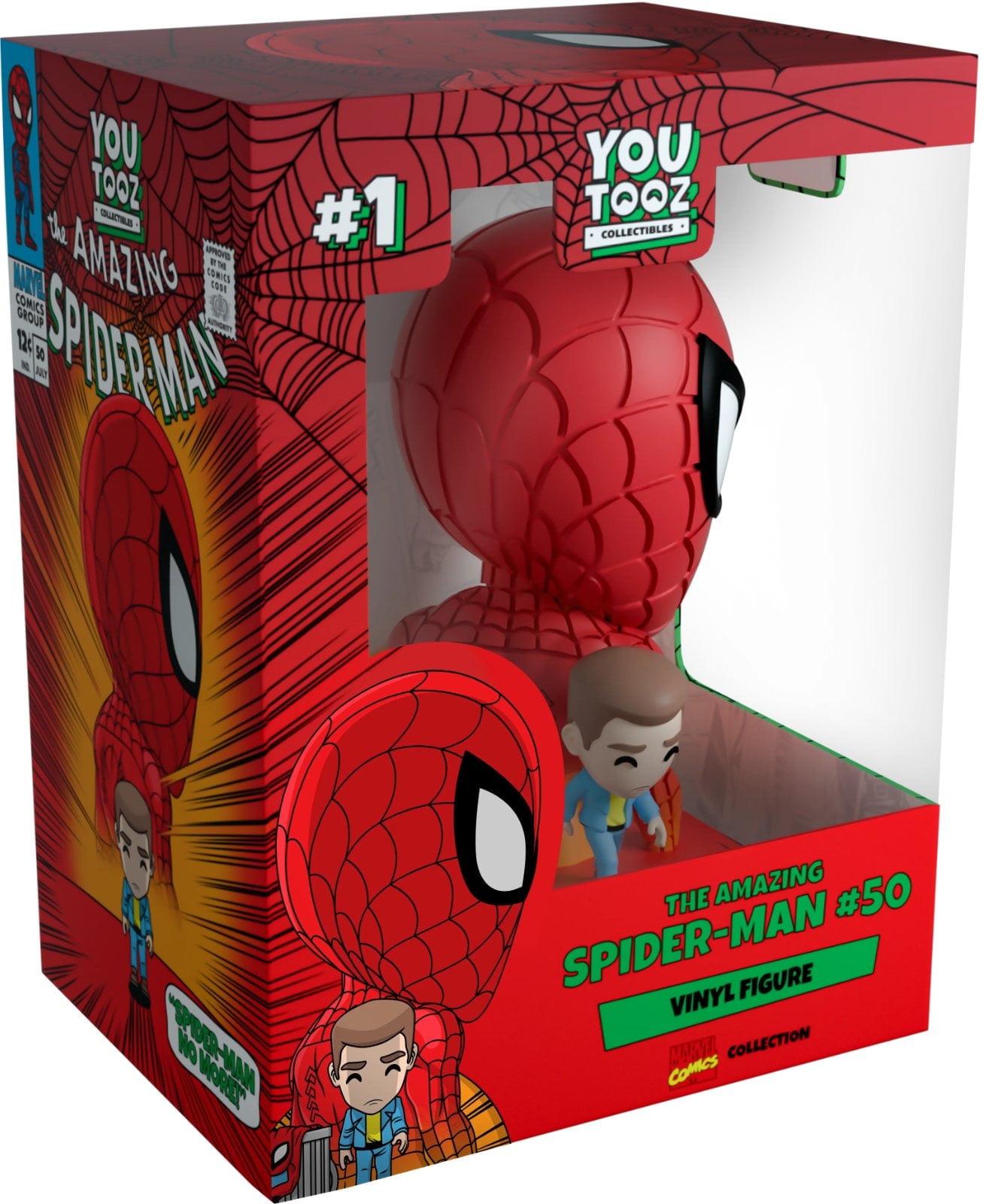 Youtooz The Amazing Spider-Man #50 5.1" inch Vinyl Figure, Collectible The Amazing Spider-Man #50 from The Amazing Spider-Man #50 by Youtooz Spider-Man Marvel Collection