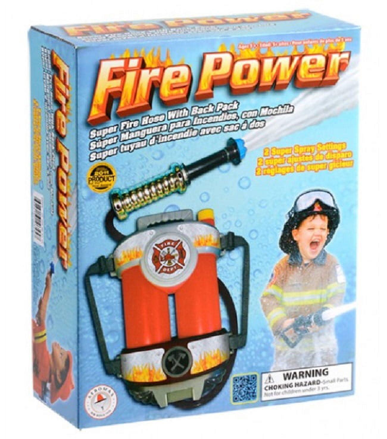 Aeromax Firefighter Costume Accessories Set, with Backpack and Hose