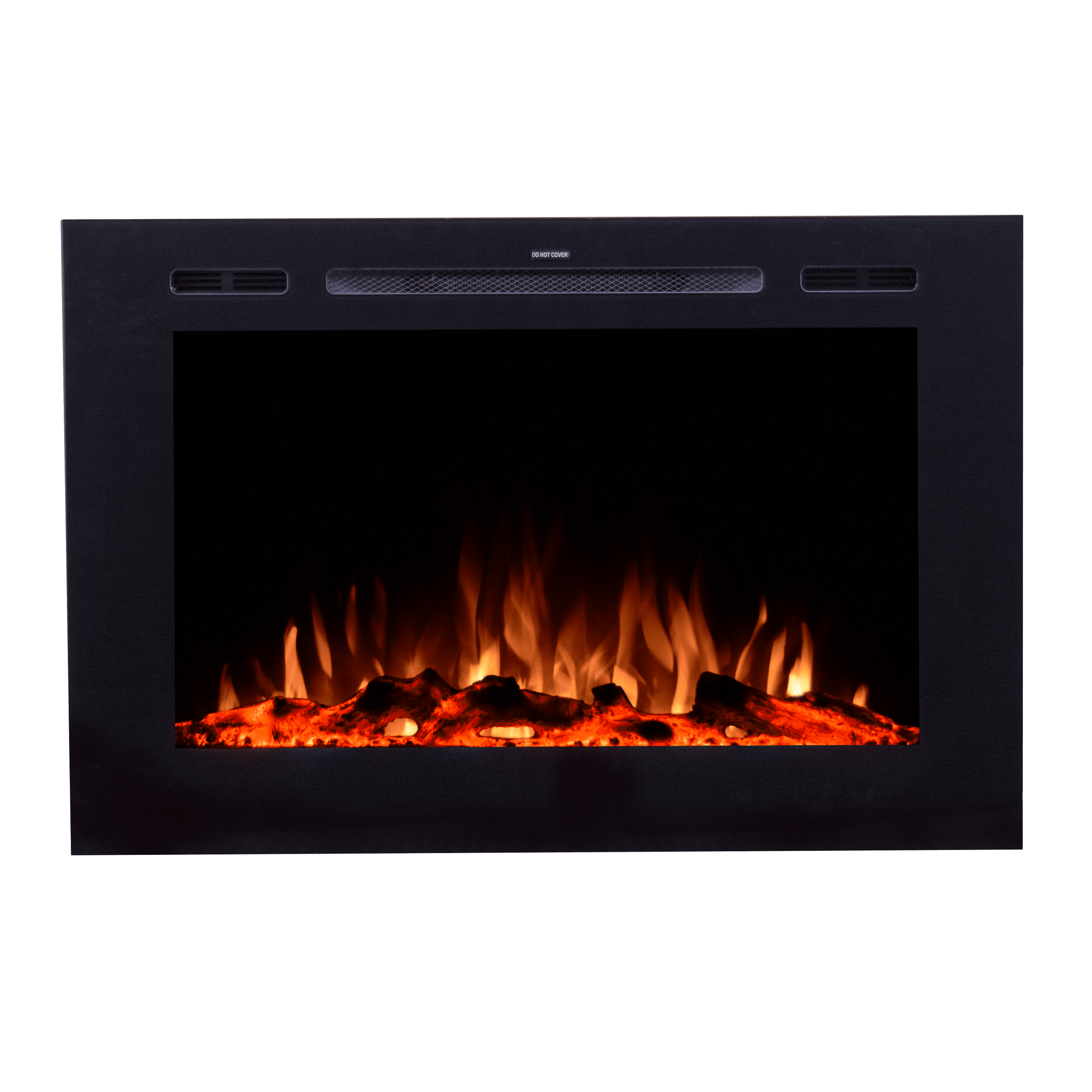 Forte Recessed or Wall Mounted Electric Fireplace