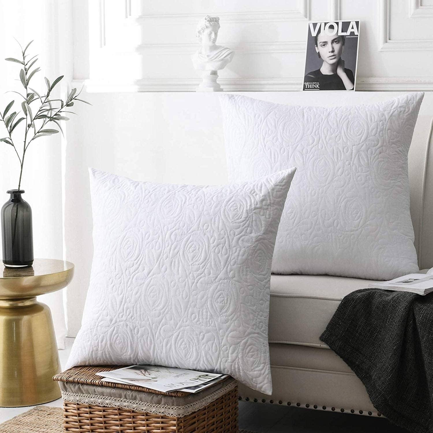 MarCielo Embroidered Pillow Cover