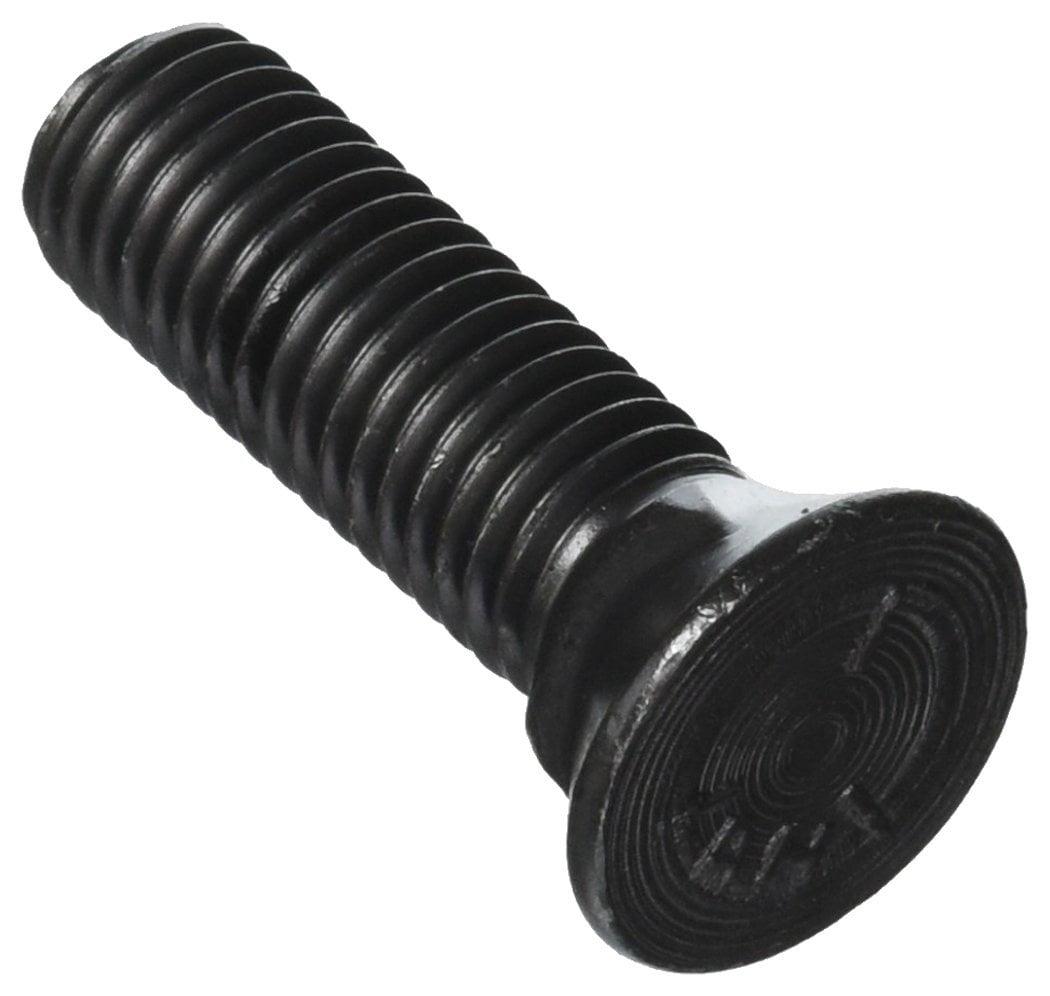 Black 5/8-Inch x 2 1/4-Inch Steel Plow Bolts, 25-Pack