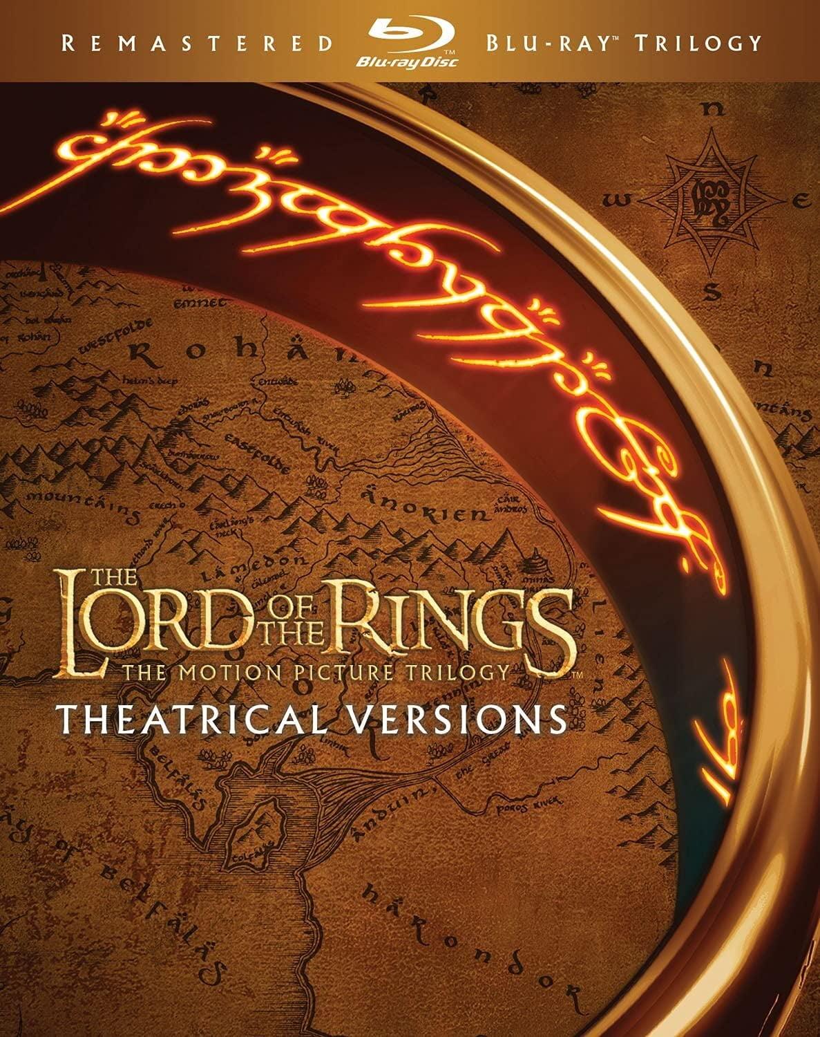 The Lord of the Rings Remastered Theatrical Blu-ray Trilogy