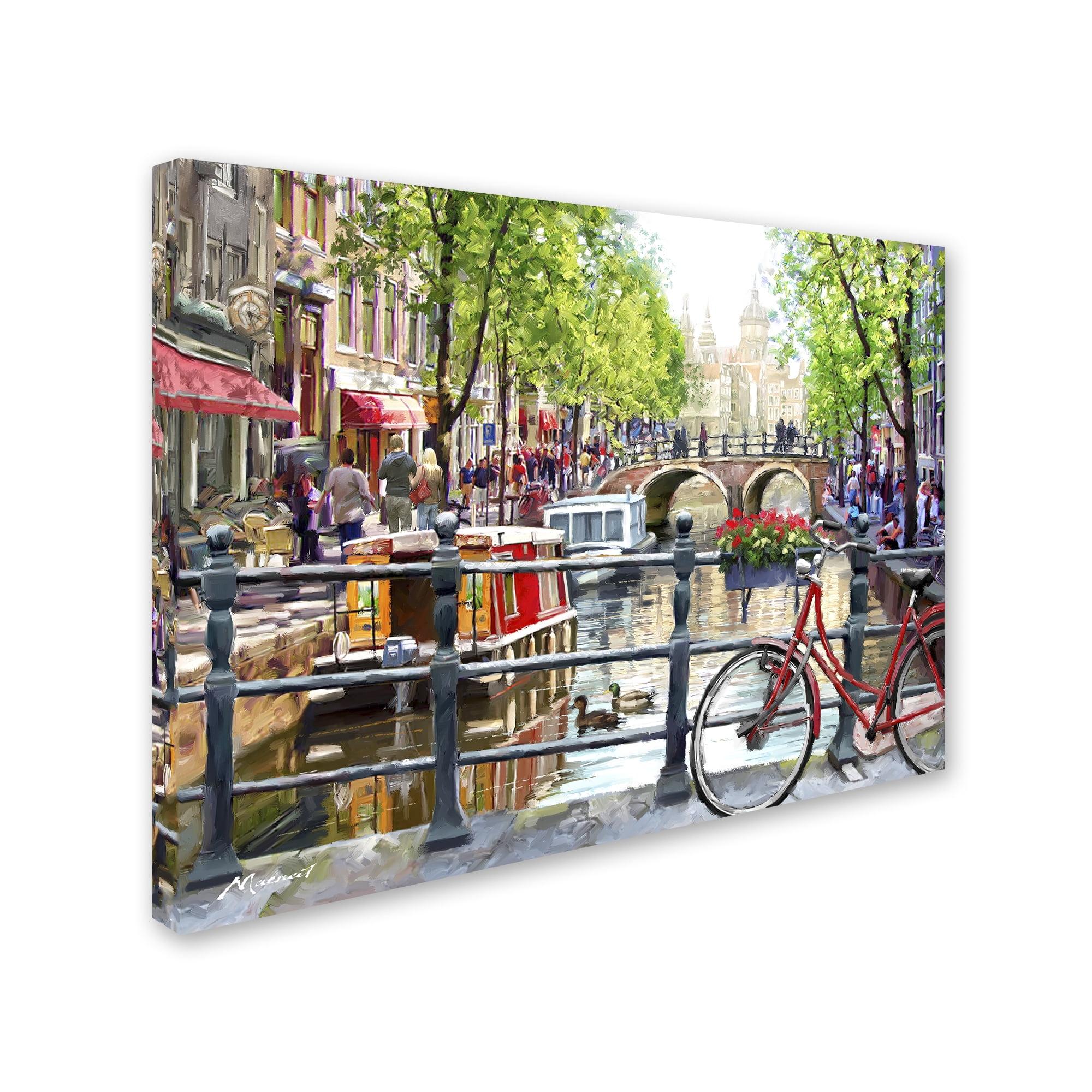 The Holiday Aisle® " Amsterdam Landscape " by The Macneil Studio