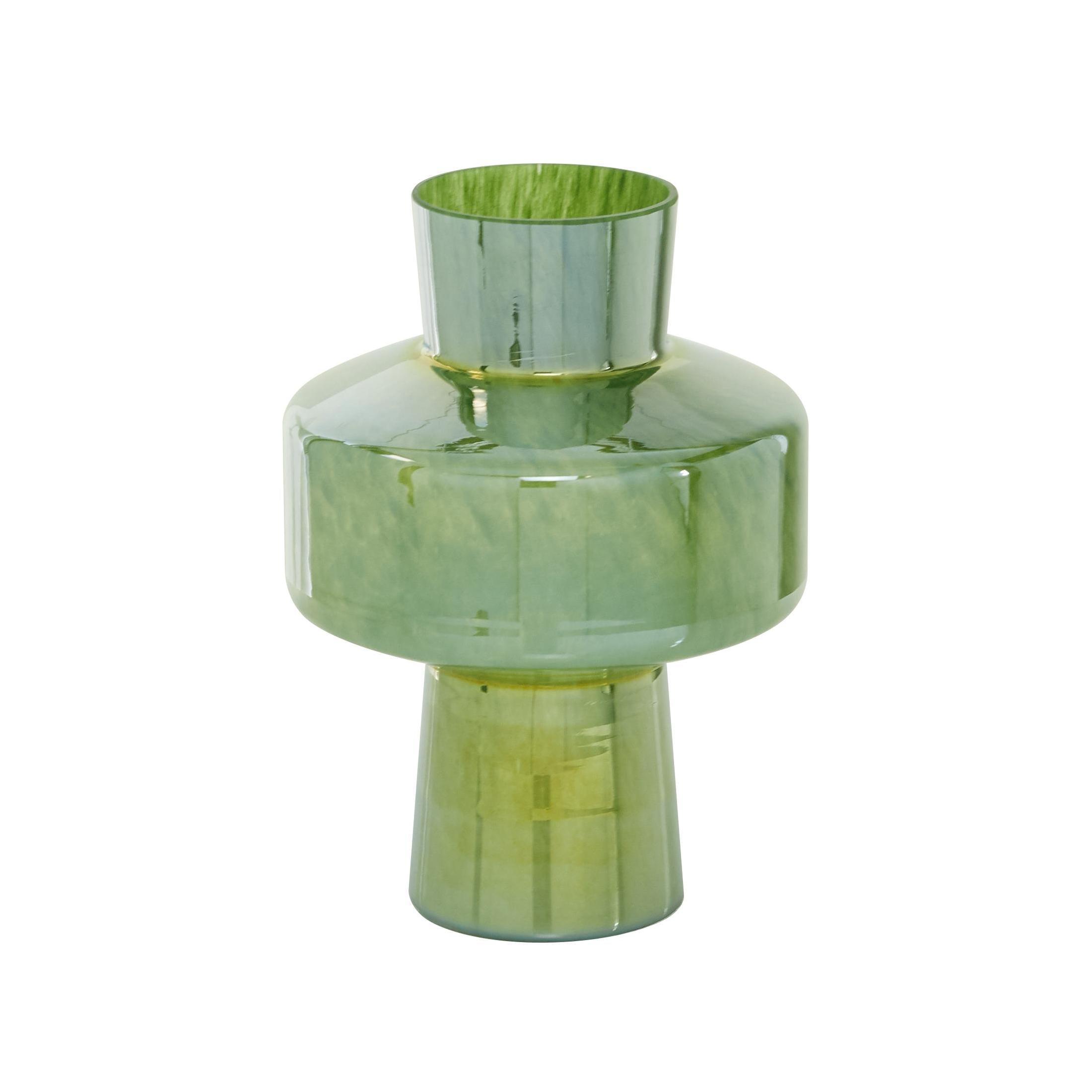 The Novogratz Glass Decorative Green Vase