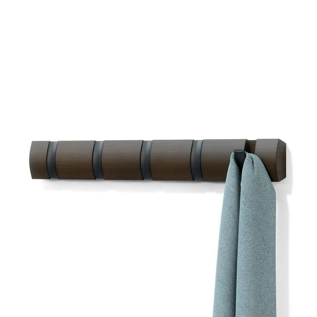 Flip 5 - Hook Solid Wood Coat Rack