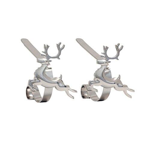 Haute Decor The Original MantleClips™ Stocking Holder (Set of 2)