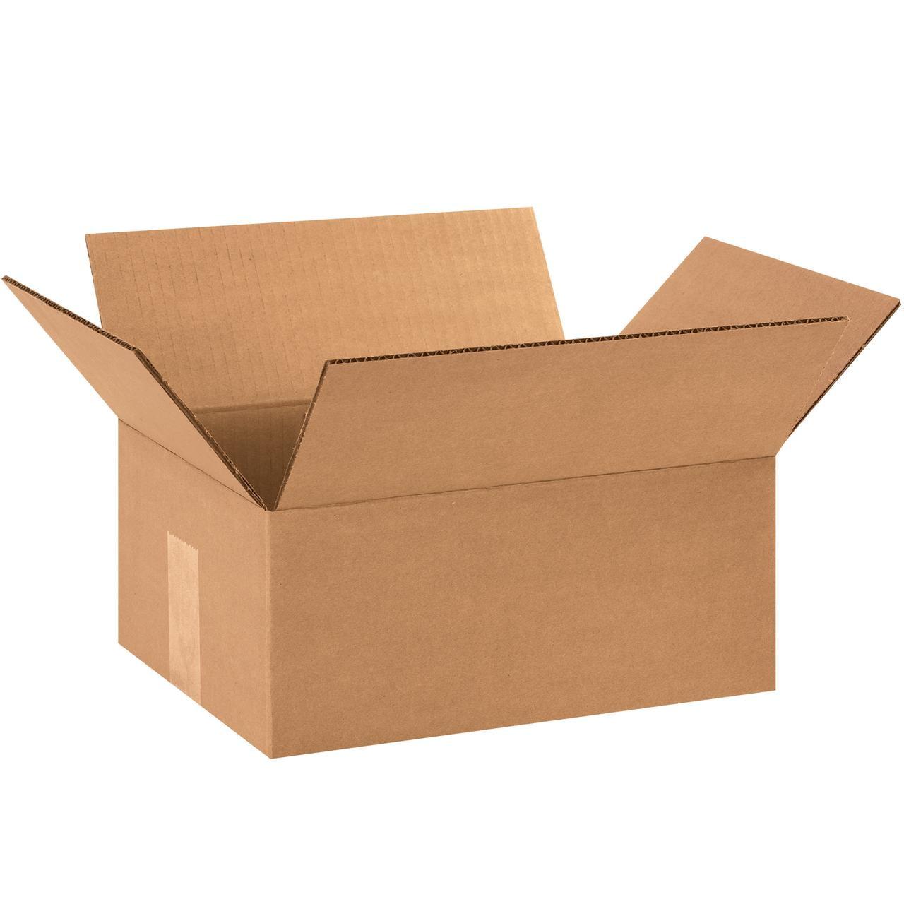 The Packaging Wholesalers Corrugated Boxes 12" x 9" x 5" Kraft 25/Bundle BS120905