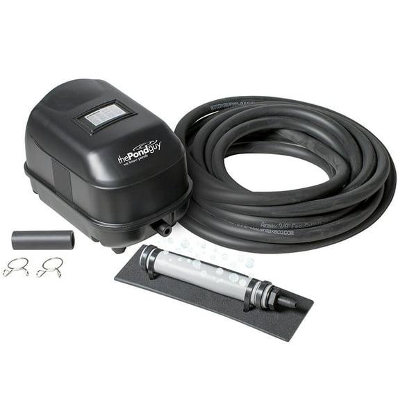 The Pond Guy Pond Aerator 1, Water Garden Aeration Kit: Diaphragm Compressor, Air Line & Diffuser