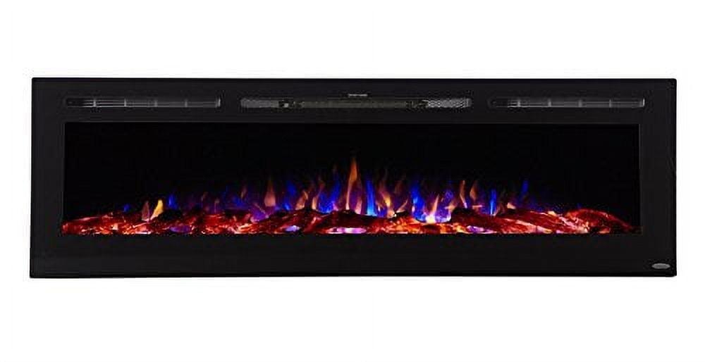 Touchstone The Sideline Electric Fireplace for Recessed or Wall Mount Installation