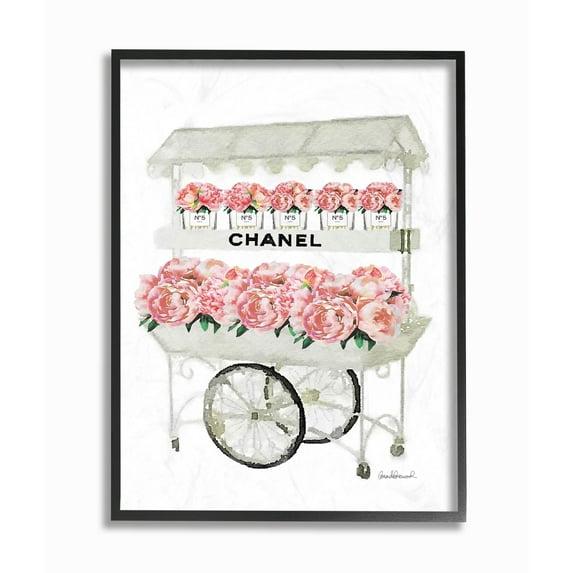 Stupell Fashion Flower Stand Framed Giclee Wall Art 16 x 20