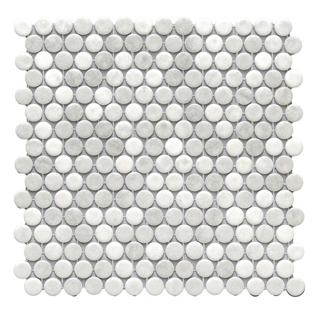 Eterna Penny 12"x12" Recycled Glass Mosaic Tile