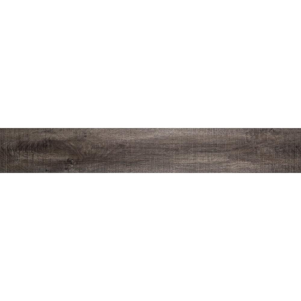 The Tile Life Muir Driftwood 7" x 48" Vinyl Wood Look Plank Floor and Wall Tile - 4x4 Sample