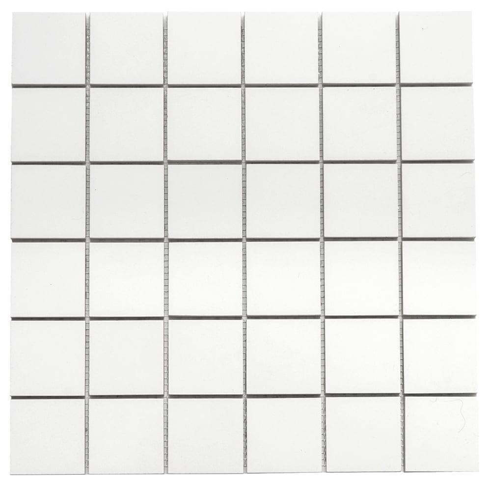 Penthouse 2" x 2" Porcelain Grid Mosaic Wall & Floor Tile