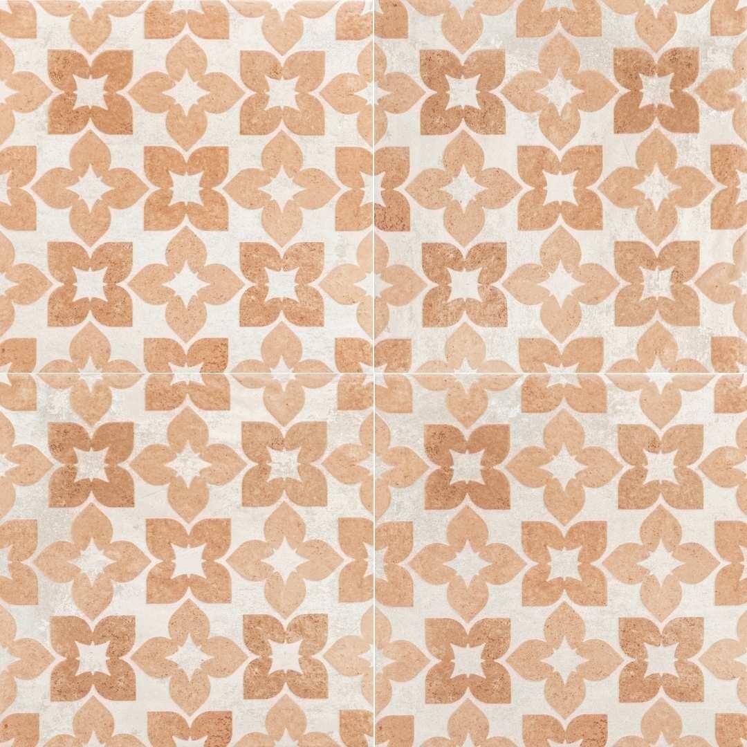 Phlox 8" x 8" Porcelain Patterned Wall & Floor Tile