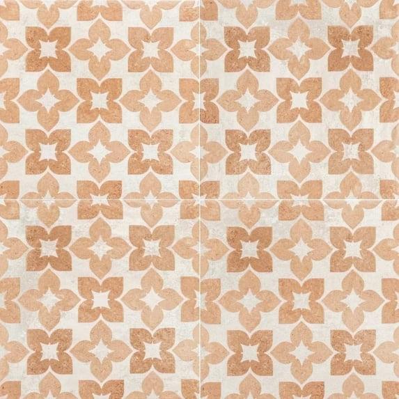 Phlox 8" x 8" Porcelain Patterned Wall & Floor Tile