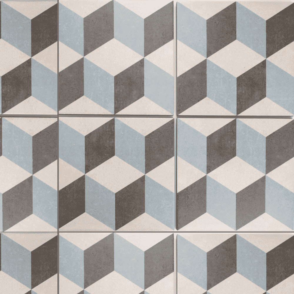 Prism 9" x 9" Porcelain Patterned Singular Wall Floor Use Tile