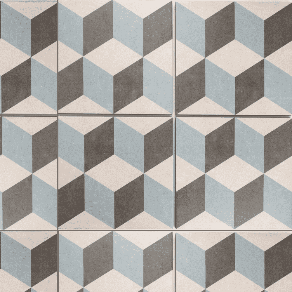 Prism 9" x 9" Porcelain Patterned Singular Wall Floor Use Tile