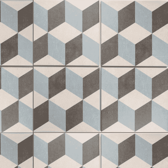 Prism 9" x 9" Porcelain Patterned Singular Wall Floor Use Tile