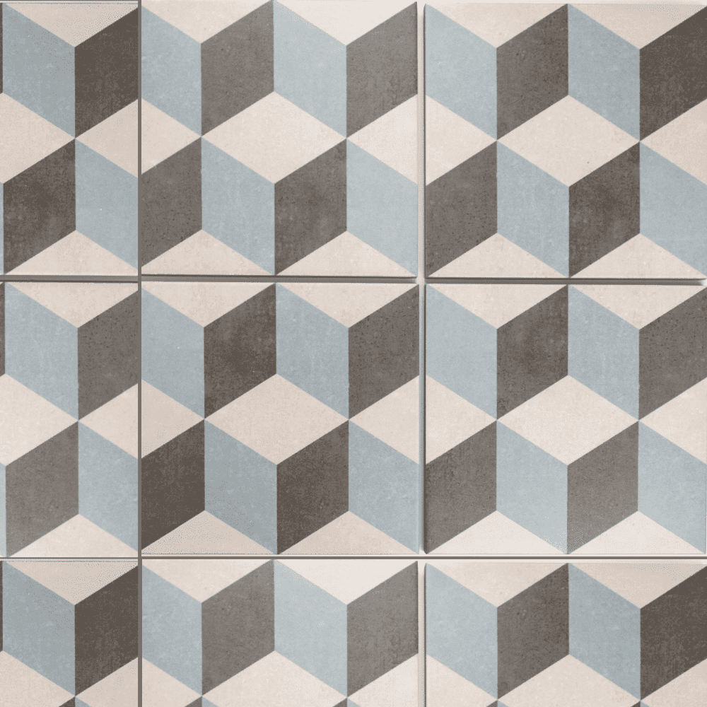 Prism 9" x 9" Porcelain Patterned Singular Wall Floor Use Tile