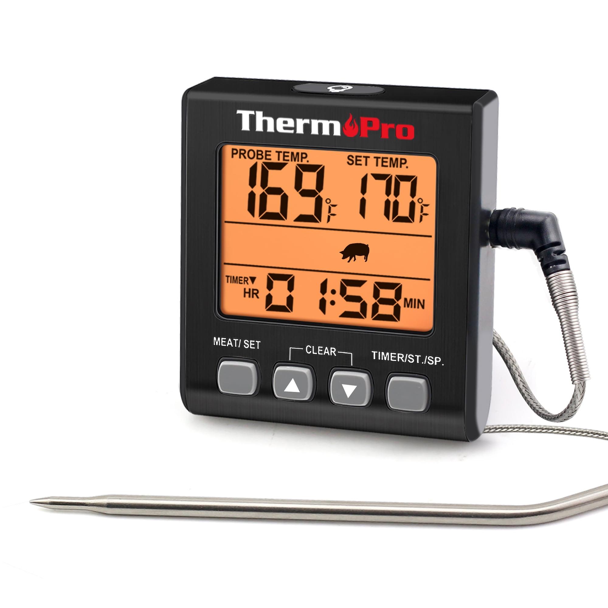 ThermoPro Digital Wireless Meat Thermometer with Timer