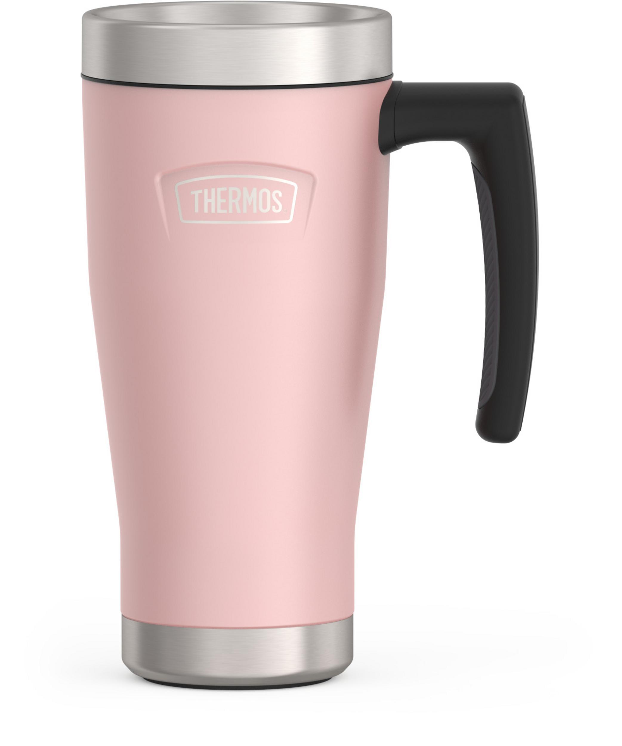 Thermos 16 oz. Icon Stainless Steel Travel Mug - Sunset Pink