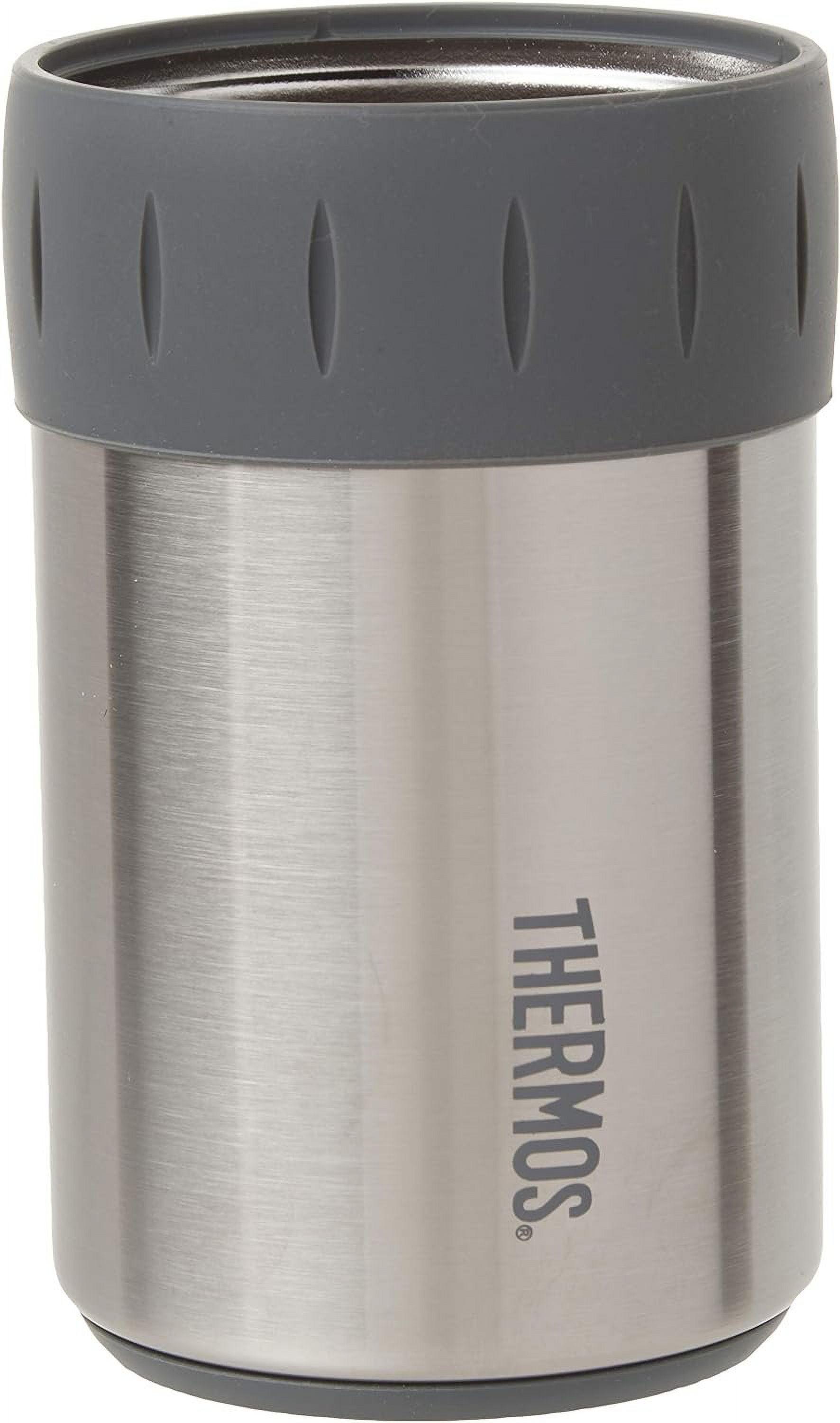 Thermos 12 oz. Insulated Stainless Steel Beverage Can Insulator - Silver/Gray