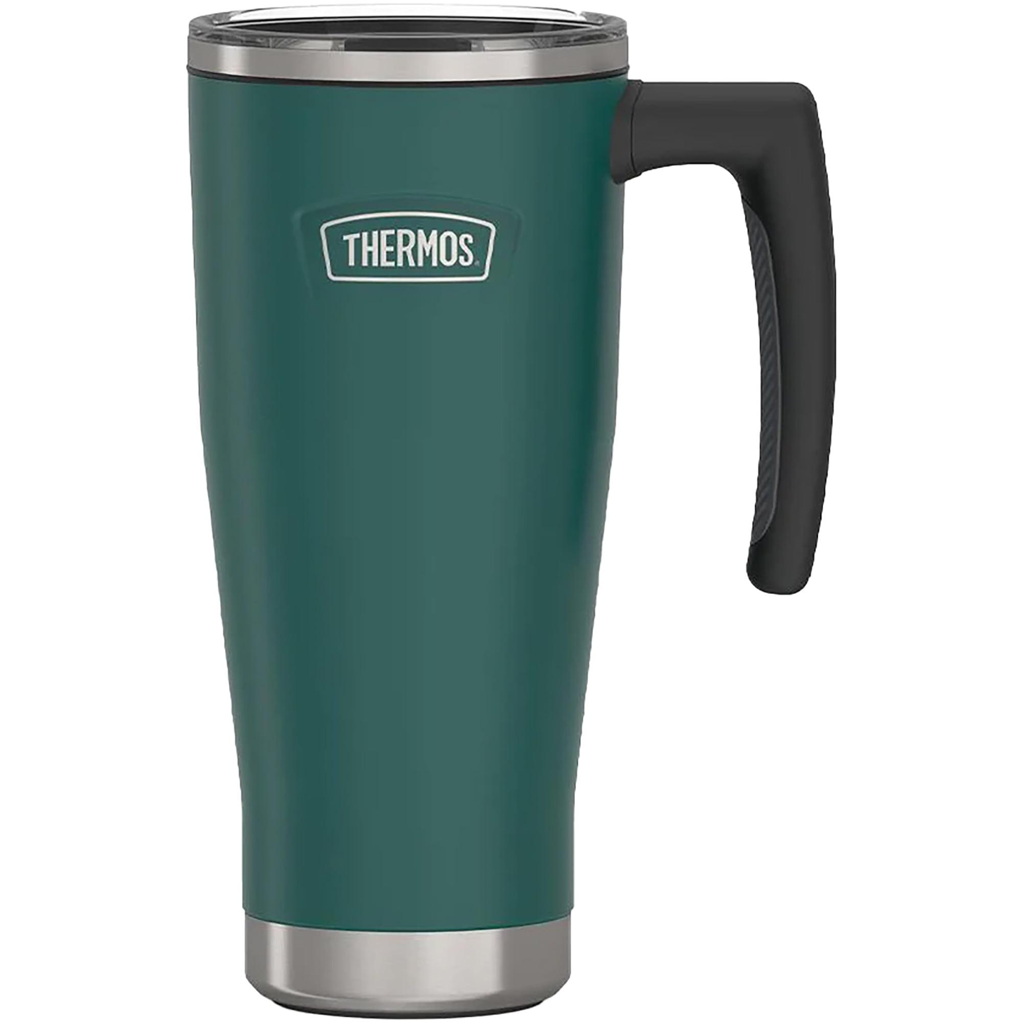 Thermos Stainless Steel Mug w/ Slide Lock Lid, Spruce, 18 oz