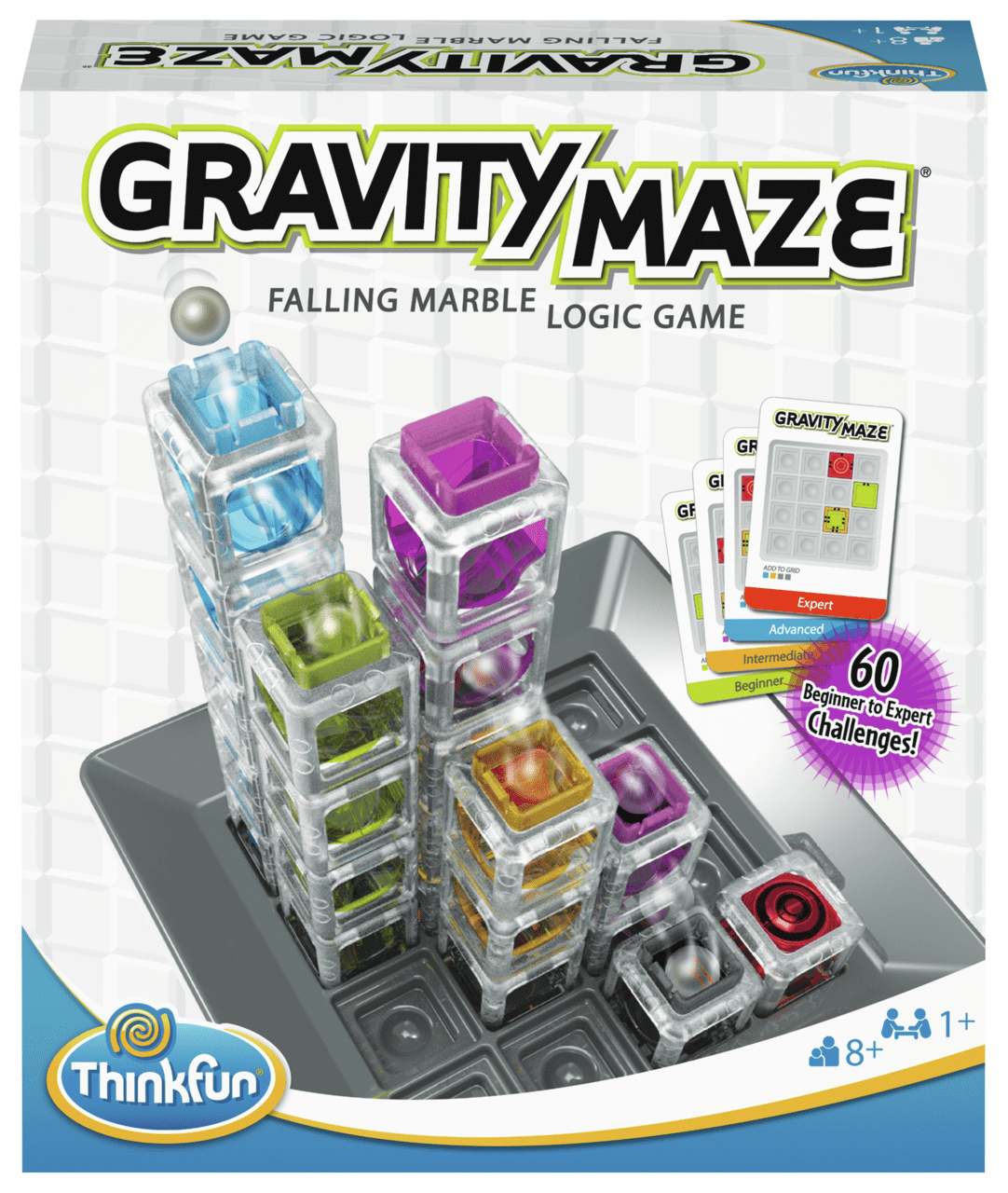 ThinkFun Gravity Maze Falling Marble Logic Game for Kids