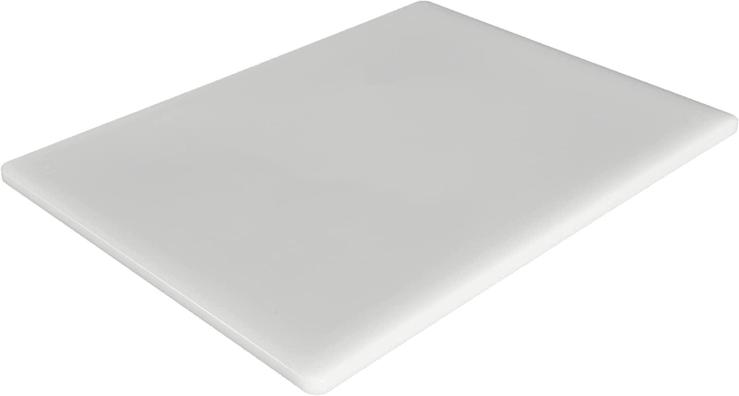 White Plastic Rectangular Dishwasher Safe Cutting Board