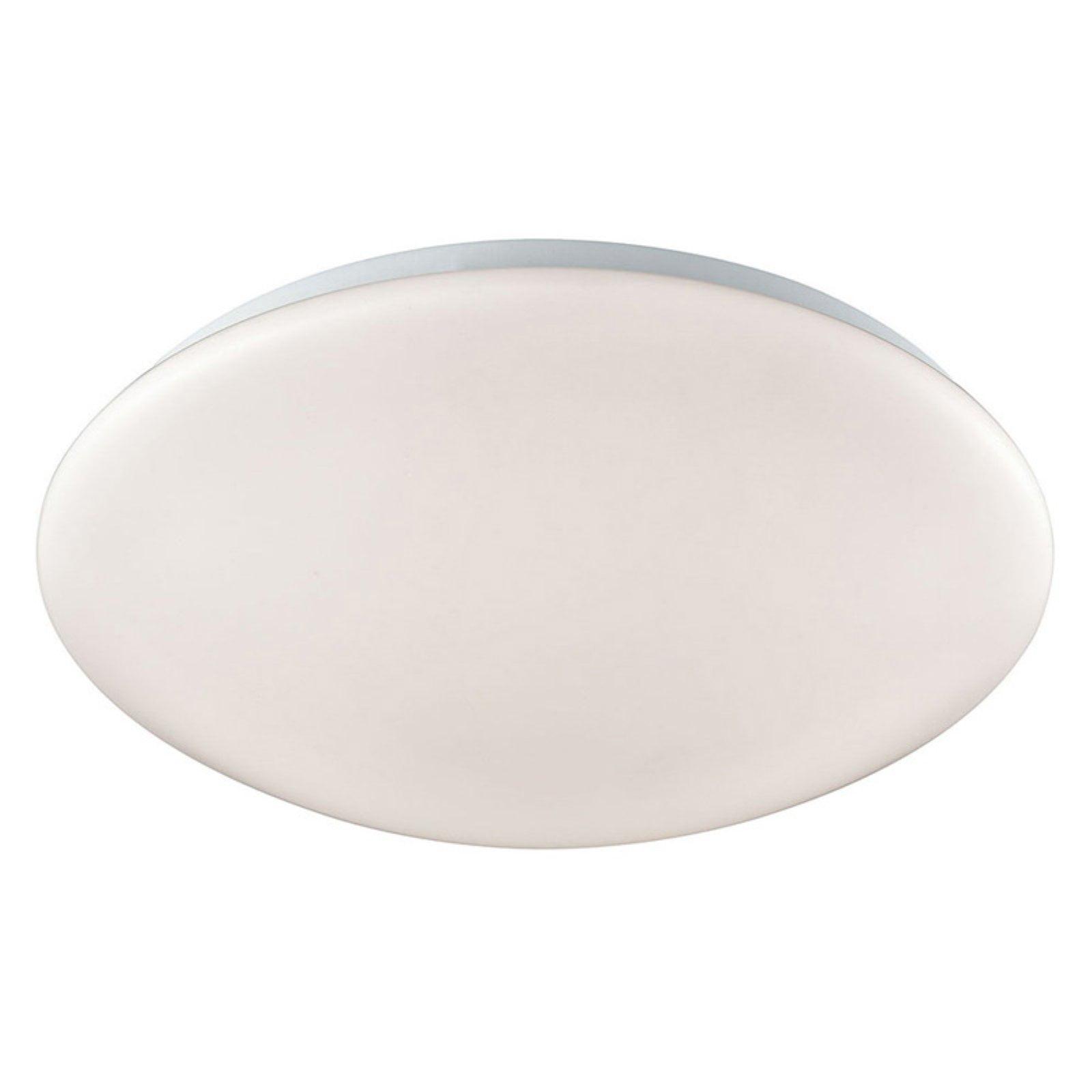 Kalona 10" White Glass LED Flush Mount Ceiling Light