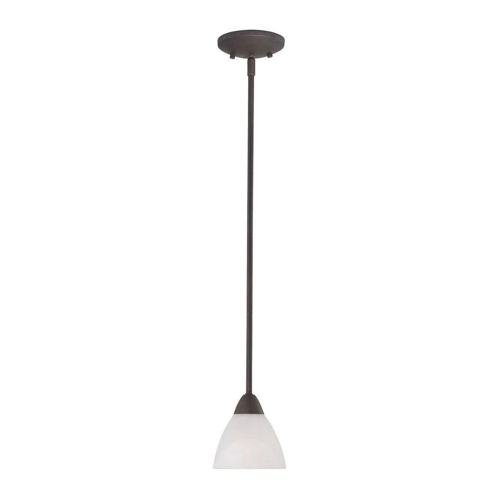 Thomas Lighting - Tia - One Light Pendant-Painted Bronze Finish - Thomas