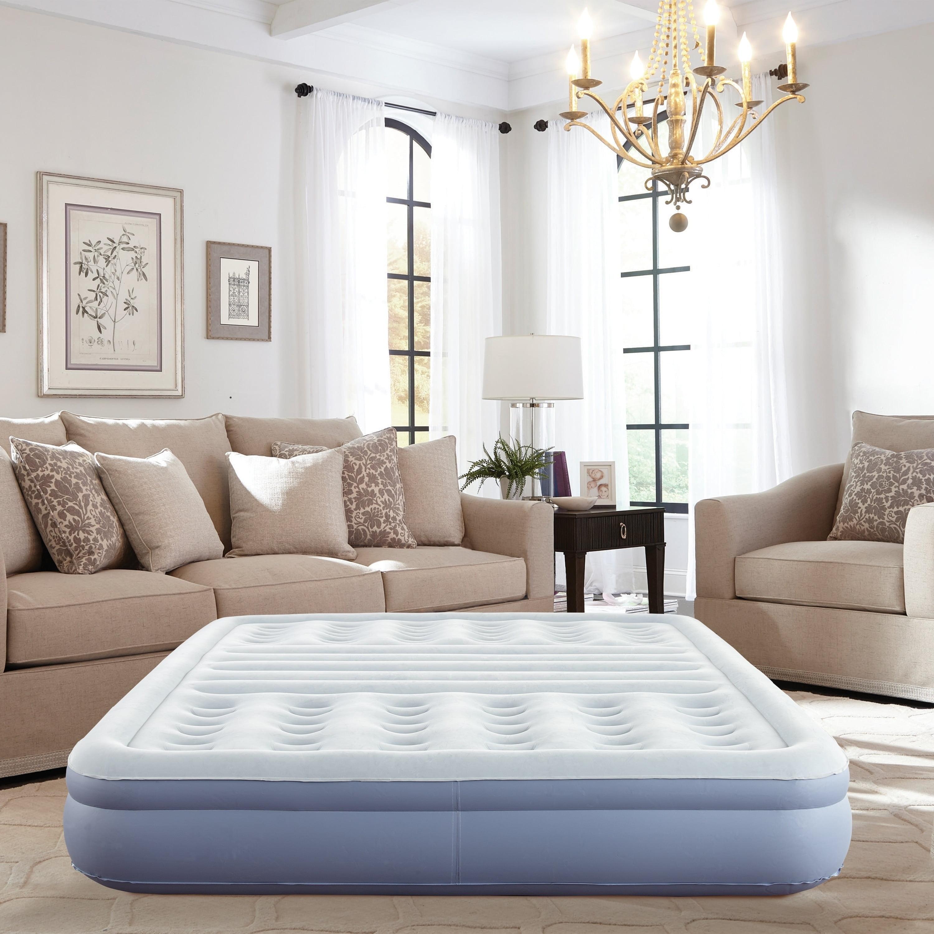Beautyrest Lumbar Lift  12" Inflatable Air Mattress with Electric Pump