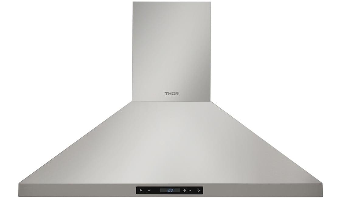 Thor Kitchen 36" Stainless Steel 600 CFM Ducted (Vented) Wall Range Hood with Baffle Filter