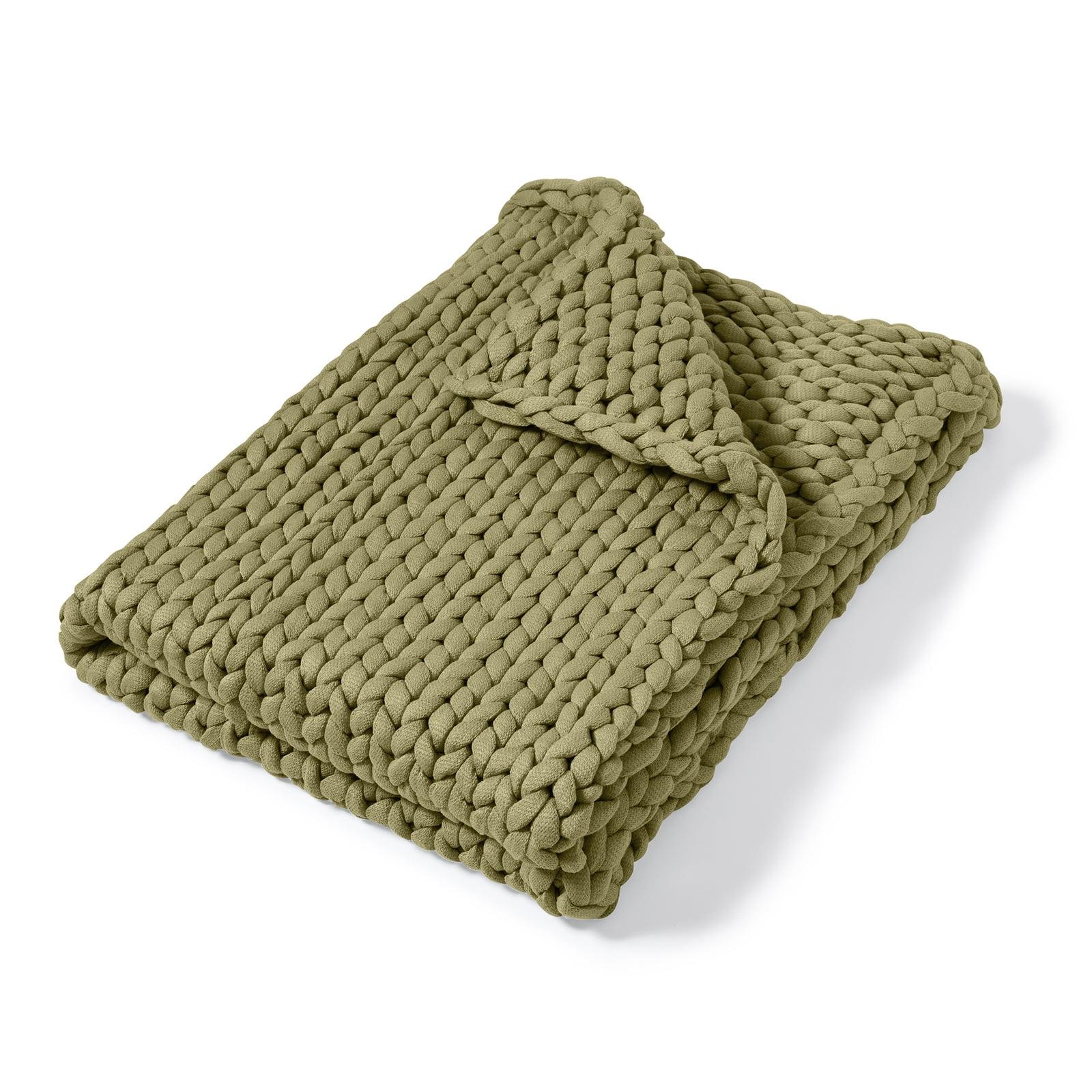 Donna Sharp Chunky Chunky Knit Throw Blanket