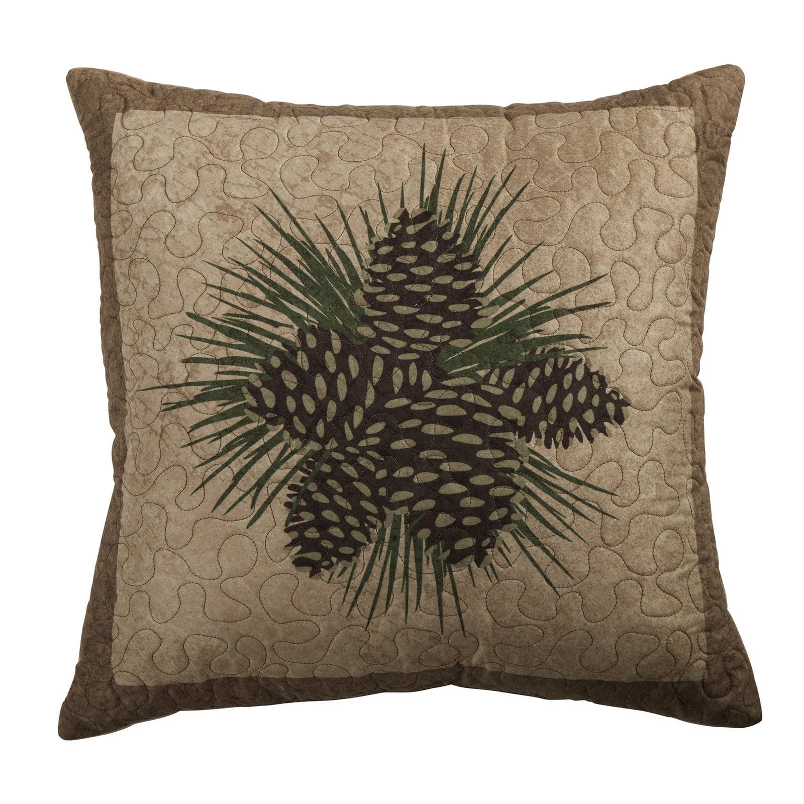 Antique Pine Throw Pillow