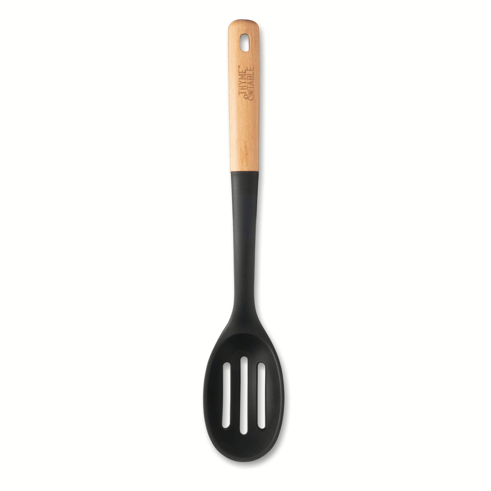 Thyme & Table Scratch Resistant Silicone Slotted Spoon