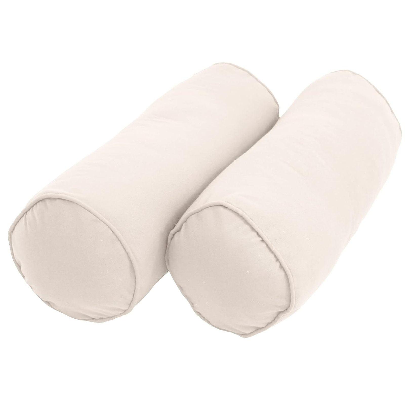 Blazing Needles Cotton Blend Reversible Throw Pillow (Set of 2)