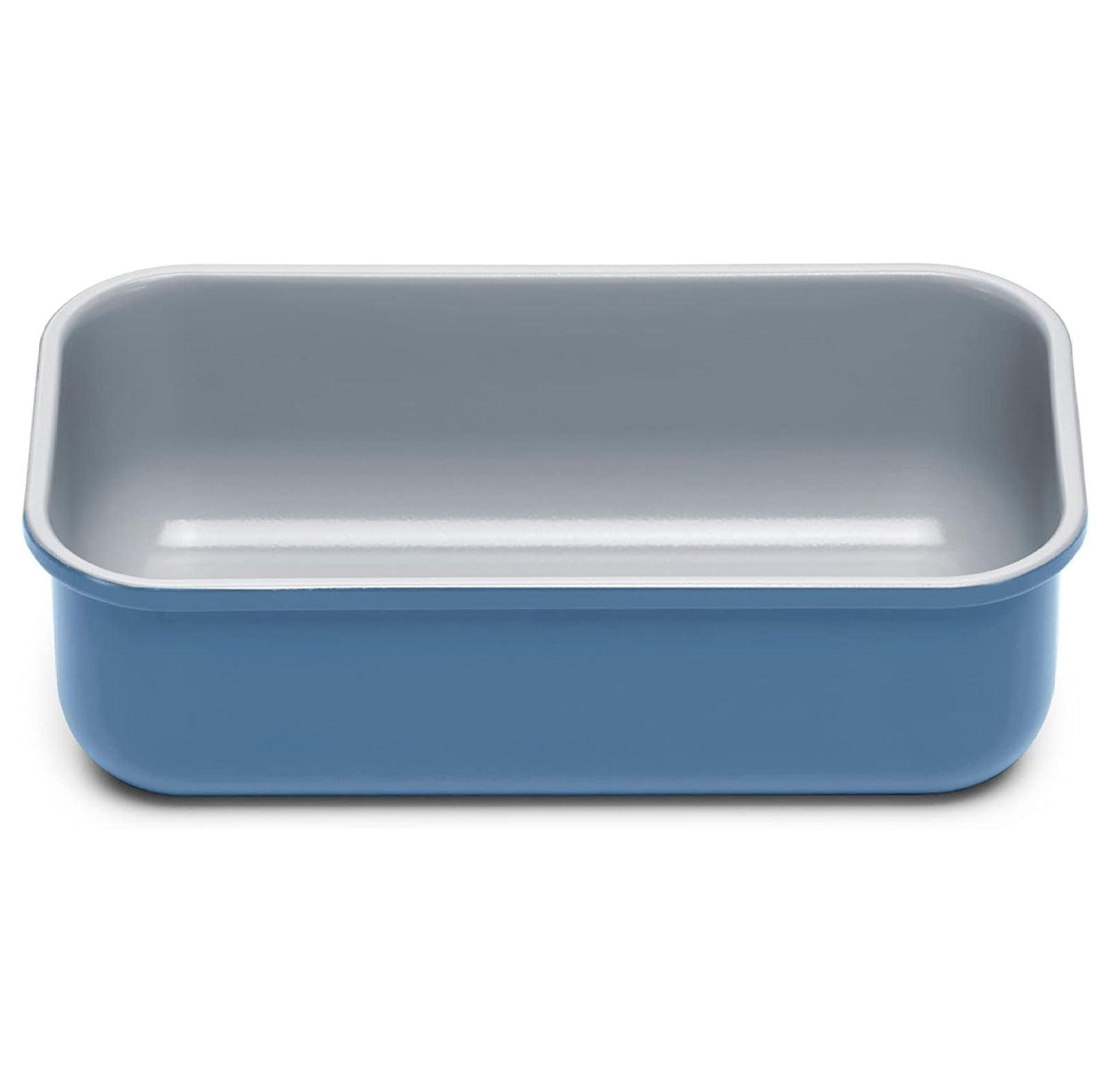 Slate Blue Non-Stick Ceramic 1 lb Loaf Pan